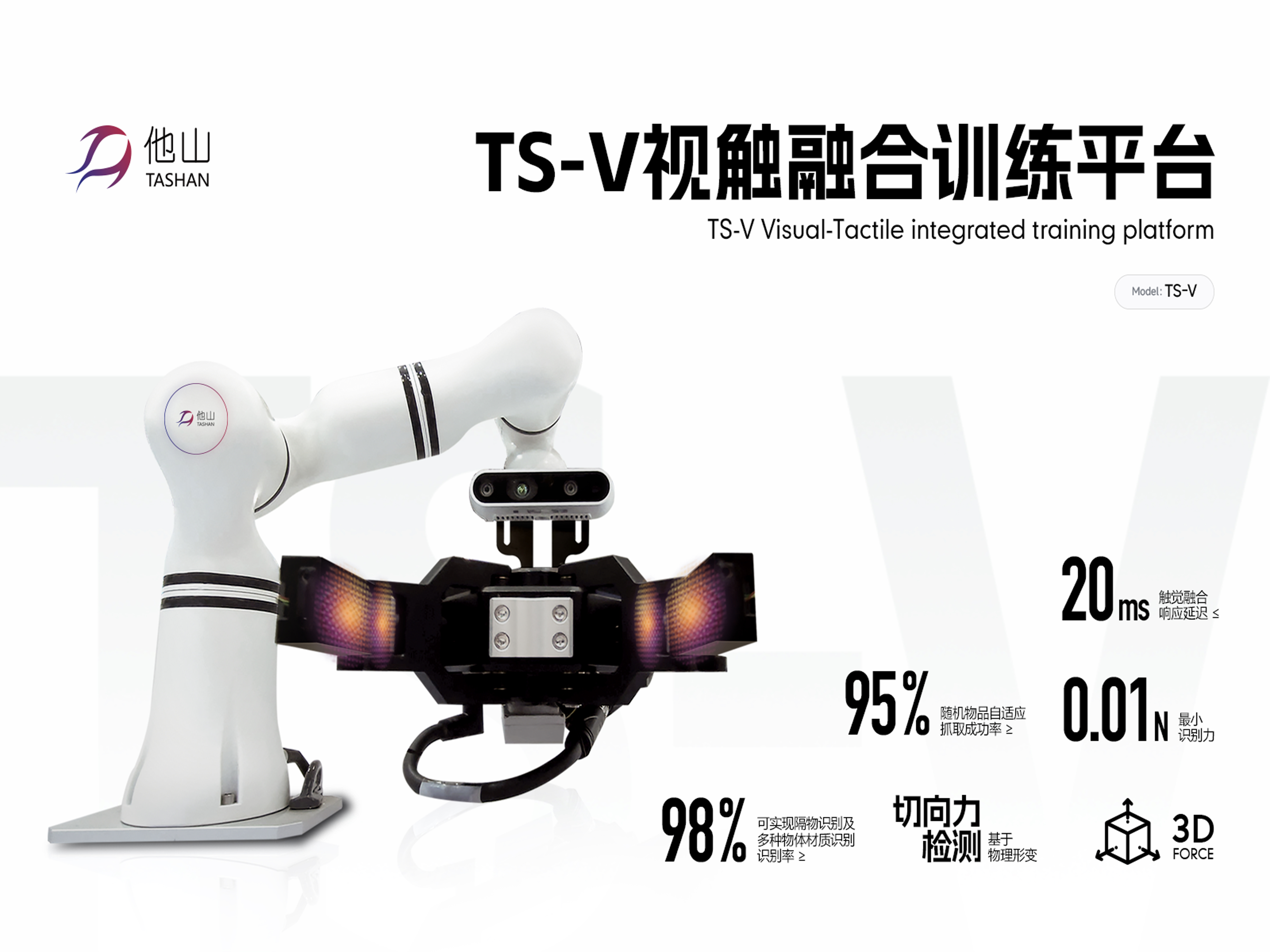 TS-V Visuo-Tactile Fusion Training Platform