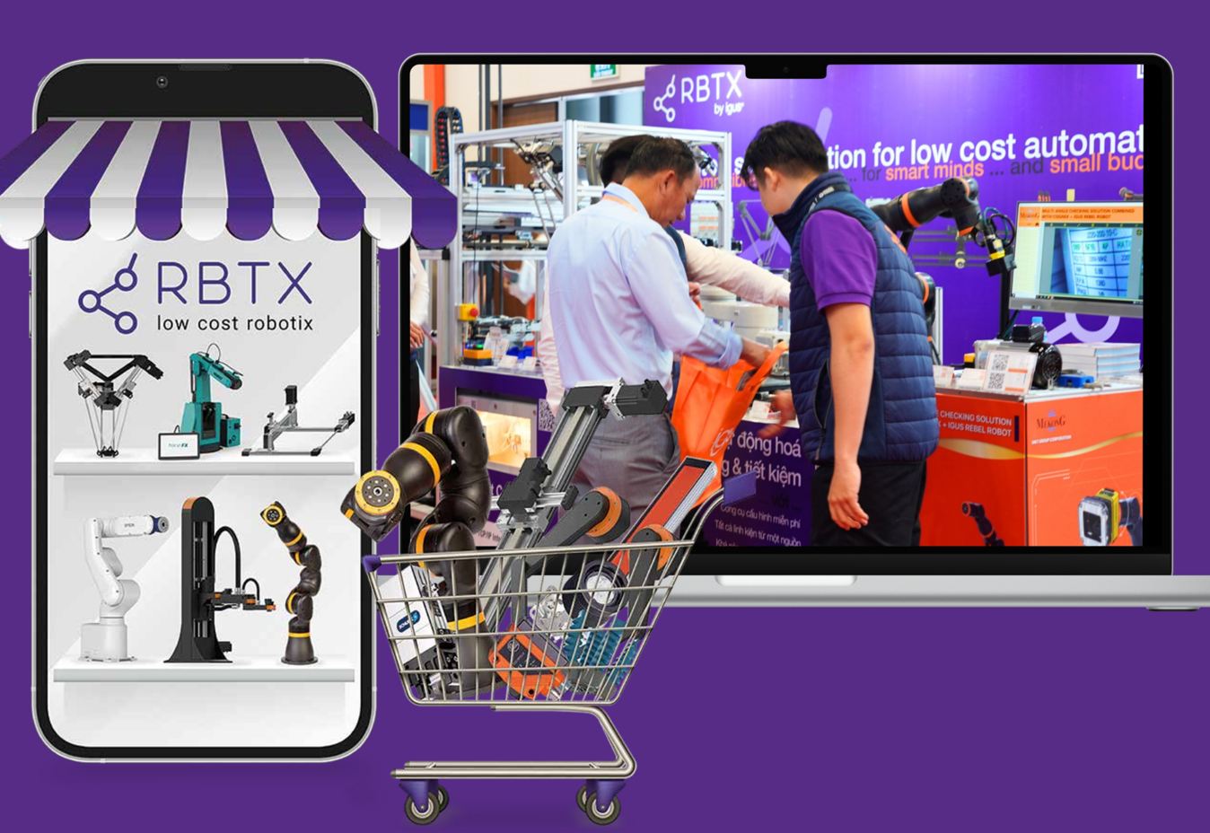 RBTX Online Robot Selection Platform