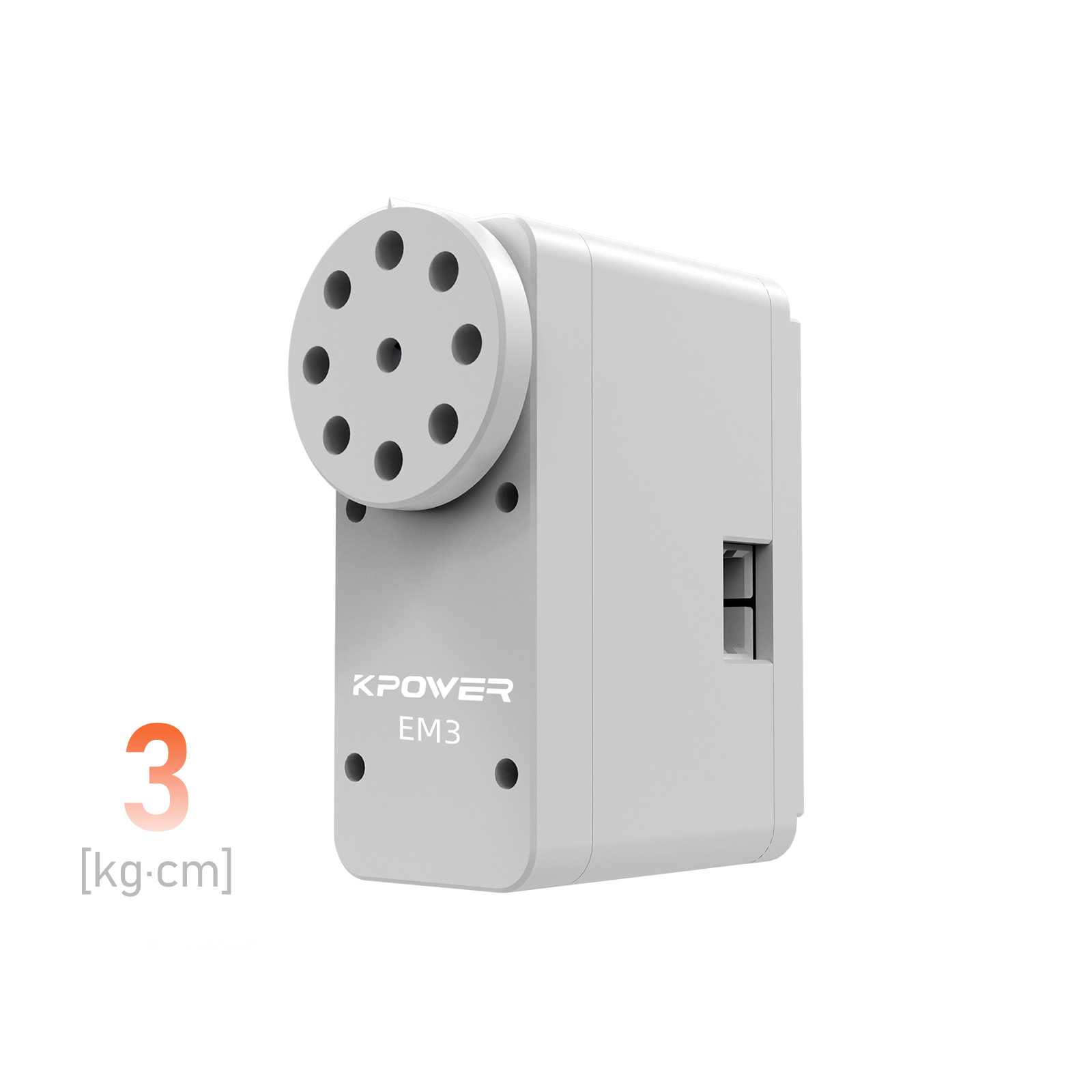3kg Micro Robot Force-Control Clutch Servo EM3
