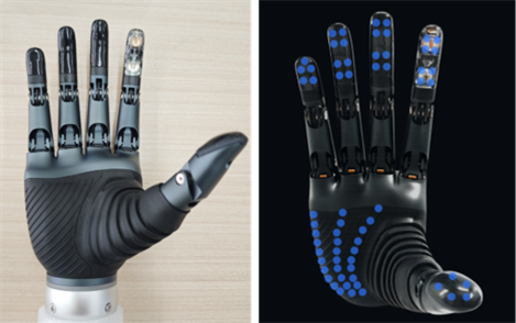 Infineon × Saigan Flexible Tactile Dexterous Hand