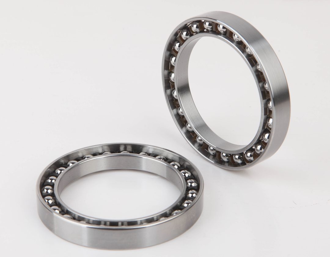 Flexspline bearings for harmonic reducers by Jiangsu Risheng Bearing, booth D401