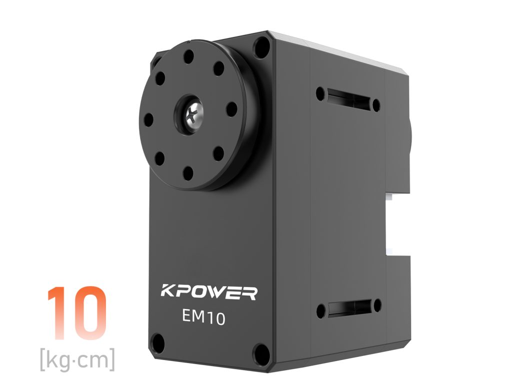 Force-controlled servo EM10 by Kpower, booth A415