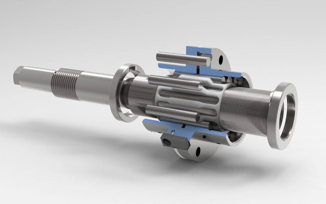 High-precision planetary roller screws by Kefeng Intelligent, booth A318