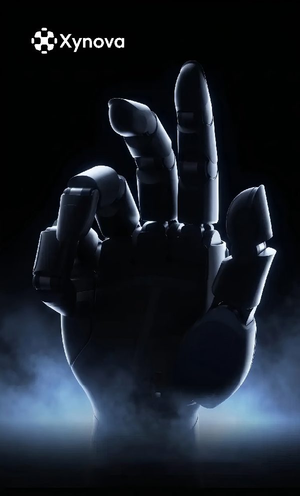 Xynova · Xynova prima direct-drive dexterous hand